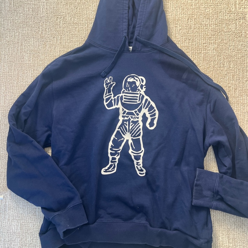 Billionaire Boys Club Navy Blue Sweater with White Astronaut Design
